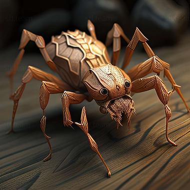 3D model Myrmica afghanica (STL)